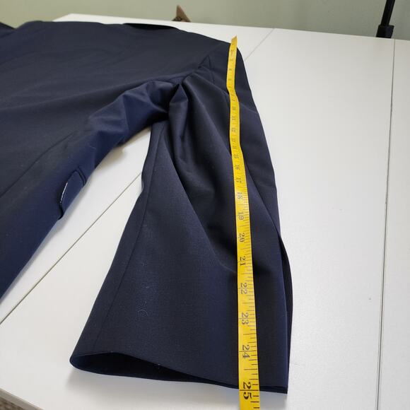 Brooks Brothers Mens Explorer Madison Fit Wool Blazer Suit Jacket Size 42R Blue - Picture 13 of 13